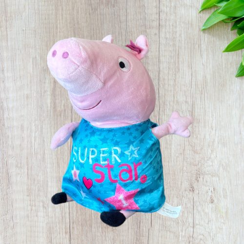 Peppa malac-kék ruhában