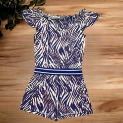 Zebra csíkos playsuit 